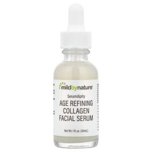 Mild By Nature, Serumdipity, Age Refining Collagen Facial Serum, 1 fl oz (30 ml)