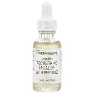Mild By Nature, Serumdipity, Age Refining Facial Oil with Peptides, 1 fl oz (30 ml)