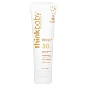 think, Thinkbaby®, Zinc Oxide Sunscreen, SPF 50, 3 fl oz (89 ml)
