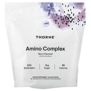 Thorne, Amino Complex, Berry, 30 Stick Packs, 0.27 oz (7.7 g) Each