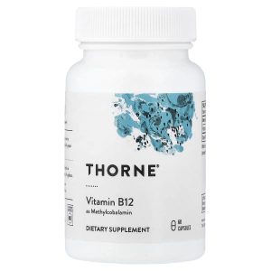 Thorne, Vitamin B12 , 60 Capsules (1 mg per Capsule)