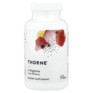 Thorne, L-Arginine, 120 Capsules (500 mg per Capsule)
