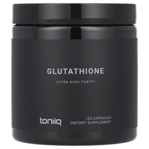 Toniiq, Glutathione, 120 Capsules (500 mg per Capsule)