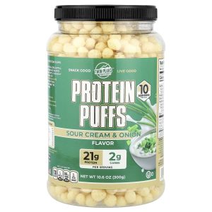 Twin Peaks Ingredients, Protein Puffs, Sour Cream & Onion, 10.6 oz (300 g)