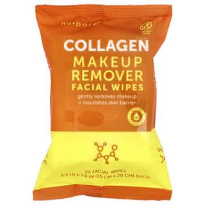 Nu-Pore, Collagen Makeup Remover Facial Wipes, 25 Wipes