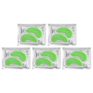 100% Pure, Bright Eyes, Hydrogel Eye Masks, 5 Masks, 0.28 oz (8 g) Each