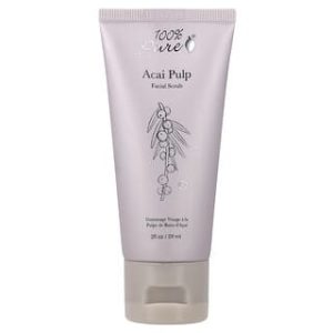 100% Pure, Acai Pulp Facial Scrub, 2 fl oz (59 ml)