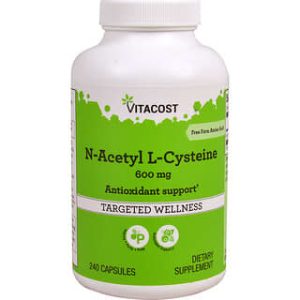 Vitacost, N-Acetyl L-Cysteine, 600 mg, 240 Capsules