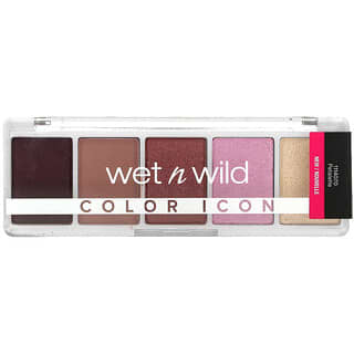 Wet n Wild, Color Icon, 5-Pan Shadow Palette, 1114070 Petalette, 0.21 oz (6 g)