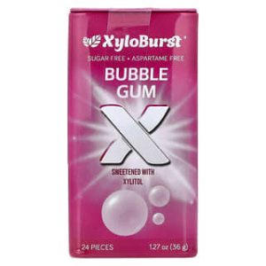 Xyloburst, Xylitol Gum, Bubble Gum, 24 Pieces, 1.27 oz (36 g)