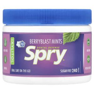 Xlear, Spry, Berryblast Mints with Xylitol, Sugar Free, 240 Pieces