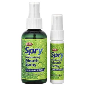 Xlear, Spry, Moisturizing Mouth Spray, 2 Pack, 4.5 fl oz (134 ml)