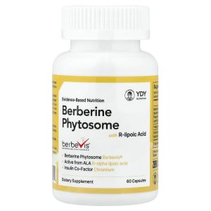 YDY, Berberine Phytosome, 60 Capsules