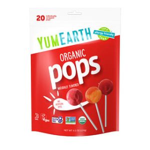 YumEarth, Organic Pops, Assorted Flavors, 20 Pops, 4.3 oz (124 g)