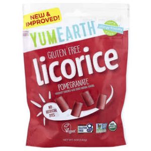 YumEarth, Gluten Free Licorice, Pomegranate, 5 oz (142 g)