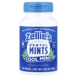 Zellie's, Dental Mints, Cool Mint, 250 Pieces