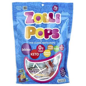 Zollipops, The Clean Teeth Pops®, Delicious Fruit, Approx. 23-25 Pops, 5.2 oz (142 g)