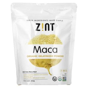Zint, Organic Gelatinized Maca Powder, 16 oz (454 g)